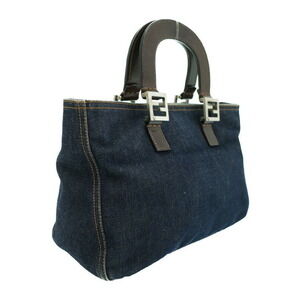 Fendi Tote Denim Bag Handbag